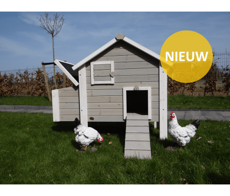 Kippenhok Golden Egg Grijs Kopen Dierenverblijfcom