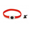 Beeztees Safety Gear Glowy Hondenhalsband (rood)