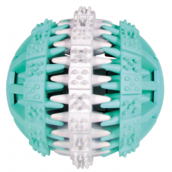 Trixie Denta Fun Ball 7 cm - Aqua/Wit