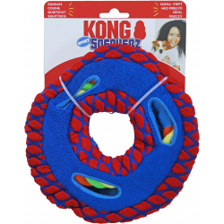 Kong hond Sneakerz sport disc met touw, medium